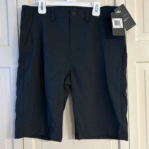 NWT Hurley Black Shorts With Nike Dri-Fit - size 20